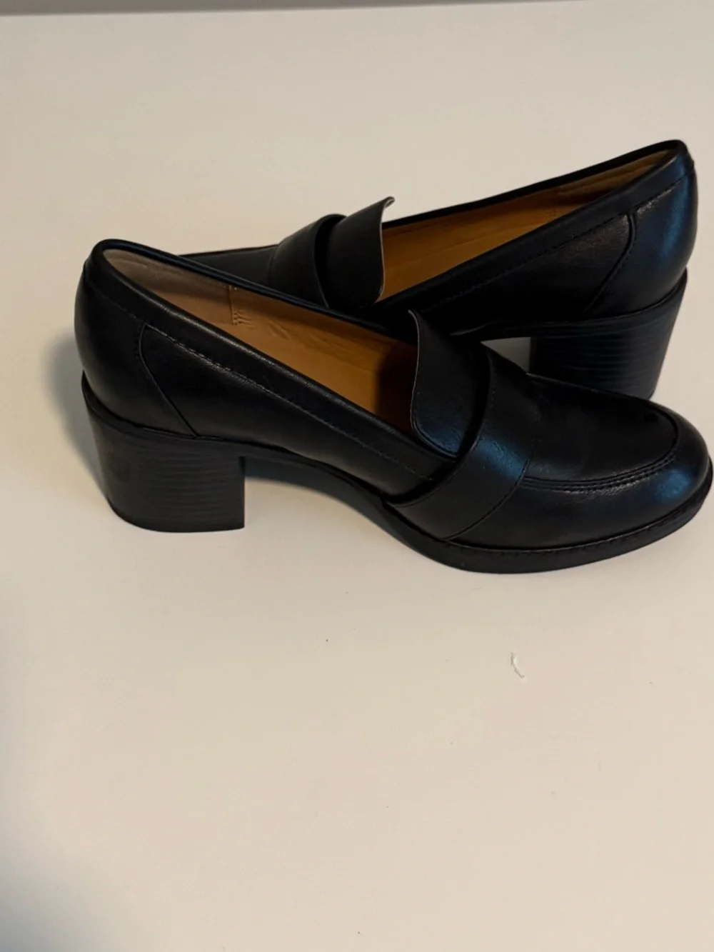 Black Penny Loafers - Picture 5 of 7